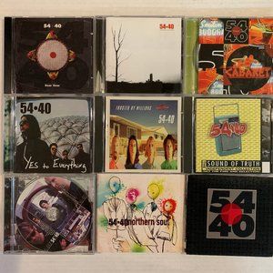 54-40 CD Lot - 9 Albums + Sampler | Canada Alt Rock 90s 00s